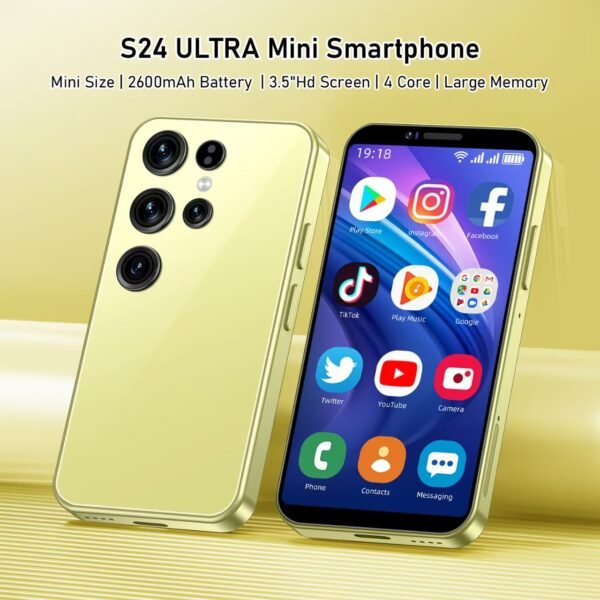 迷你手機哦！S24 Ultra迷你智能手机直板触屏安卓mini小手机