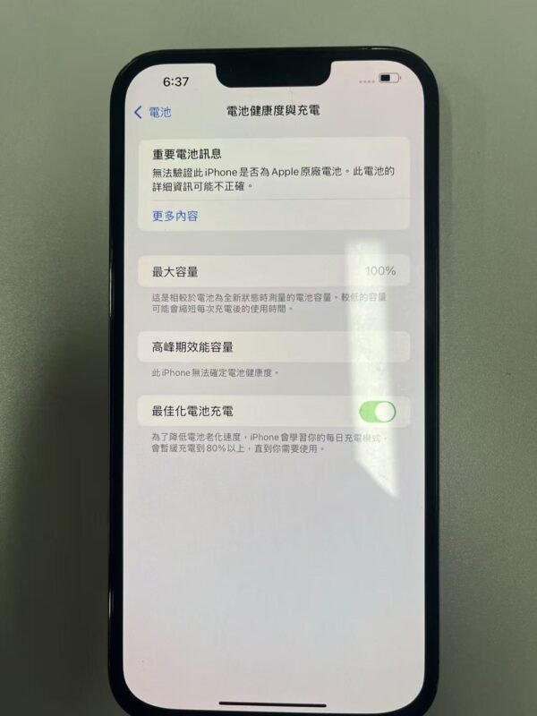 3號 Apple iPhone 13 Pro Max 128G 黑色 / HP bekas Taiwan / Dien thoai cu / 二手手機