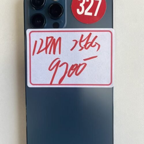 327號 Apple iPhone 12 Pro Max 256G 蓝色 / HP bekas Taiwan / Dien thoai cu / 二手手機