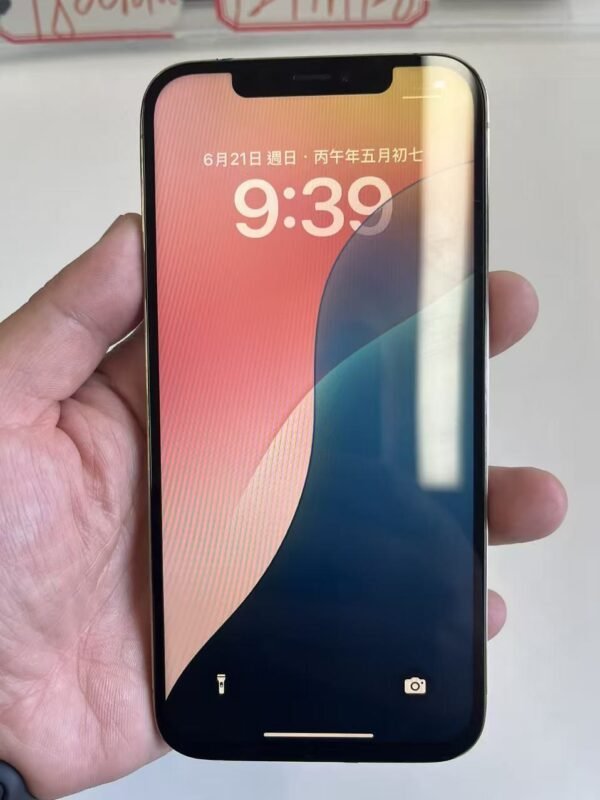 337號 Apple iPhone 12 Pro Max 256G 金色 / HP bekas Taiwan / Dien thoai cu / 二手手機