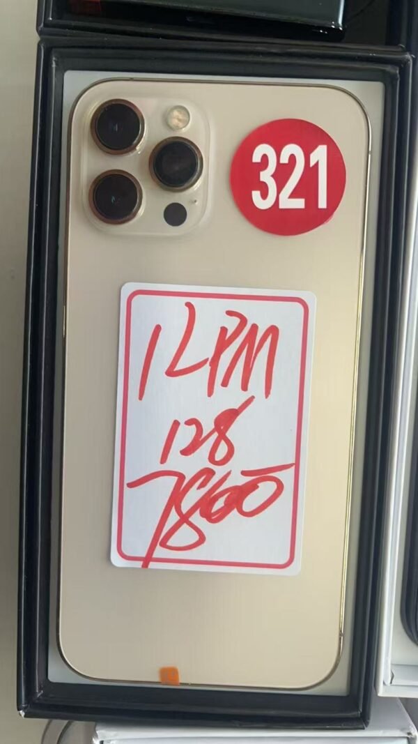 llsm-321-01-01-detail Apple iPhone 12 Pro Max 128G 金色 二手手機