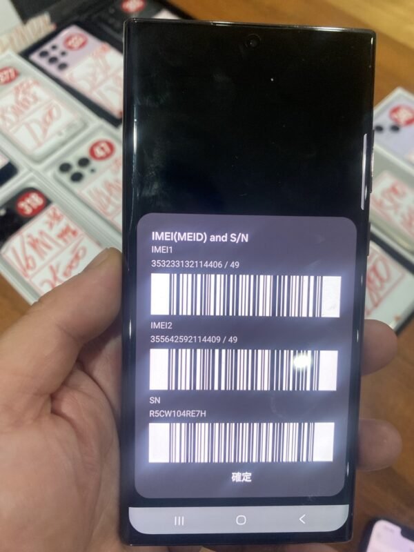 llsm-323-02-02-detail 323號 Samsung Galaxy S22 Ultra 256G 黑色 二手手機 / Điện thoại cũ / HP bekas