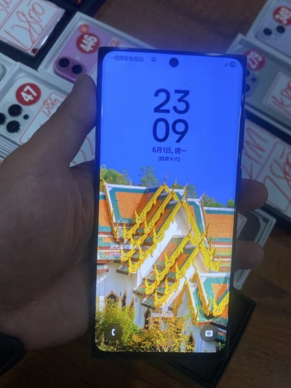 llsm-323-04-04-detail 323號 Samsung Galaxy S22 Ultra 256G 黑色 二手手機 / Điện thoại cũ / HP bekas
