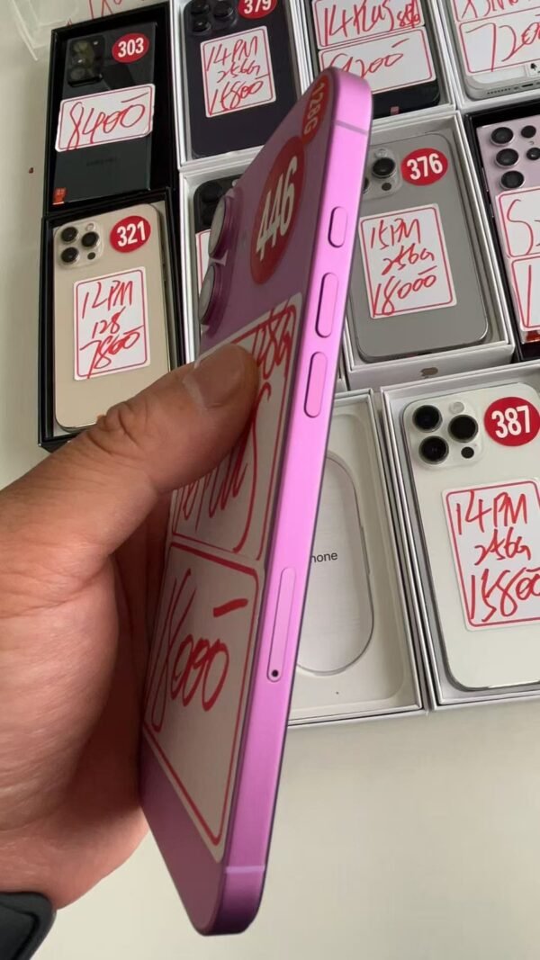 Apple iPhone 16 Plus 128G 粉色 二手手機