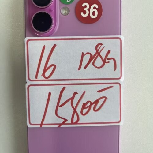 36號 Apple iPhone 16 128G 粉色 / HP bekas Taiwan / Điện thoại cũ / 二手手機