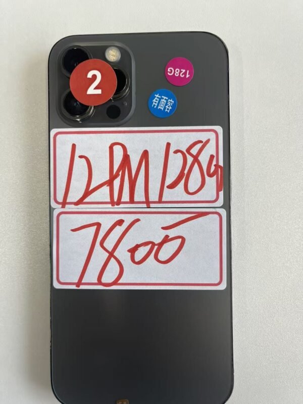2號 Apple iPhone 12 Pro Max 128G 黑色 / HP bekas Taiwan / Điện thoại cũ / 二手手機