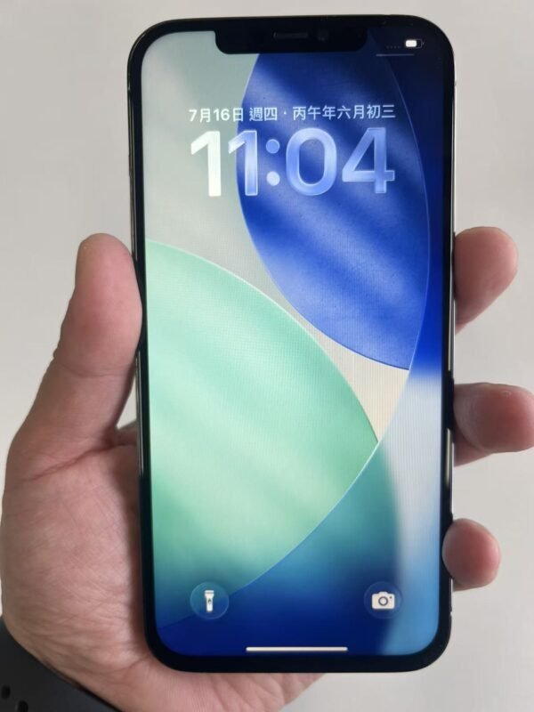 2號 Apple iPhone 12 Pro Max 128G 黑色 / HP bekas Taiwan / Điện thoại cũ / 二手手機