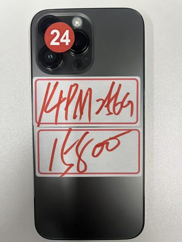 24號 Apple iPhone 14 Pro Max 256G 黑色 / HP bekas Taiwan / Điện thoại cũ / 二手手機