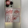 40號 Apple iPhone 14 Pro Max 128G 金色 / HP bekas Taiwan / Điện thoại cũ / 二手手機
