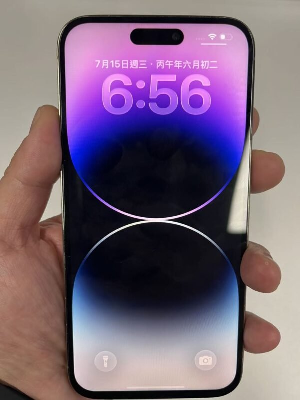 40號 Apple iPhone 14 Pro Max 128G 金色 / HP bekas Taiwan / Điện thoại cũ / 二手手機