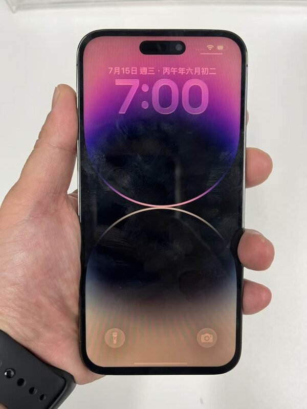 42號 Apple iPhone 14 Pro Max 128G 紫色 / HP bekas Taiwan / Điện thoại cũ / 二手手機