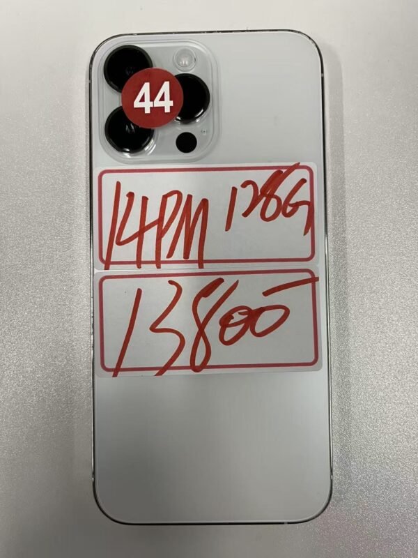 44號 Apple iPhone 14 Pro Max 128G 白色 / HP bekas Taiwan / Điện thoại cũ / 二手手機