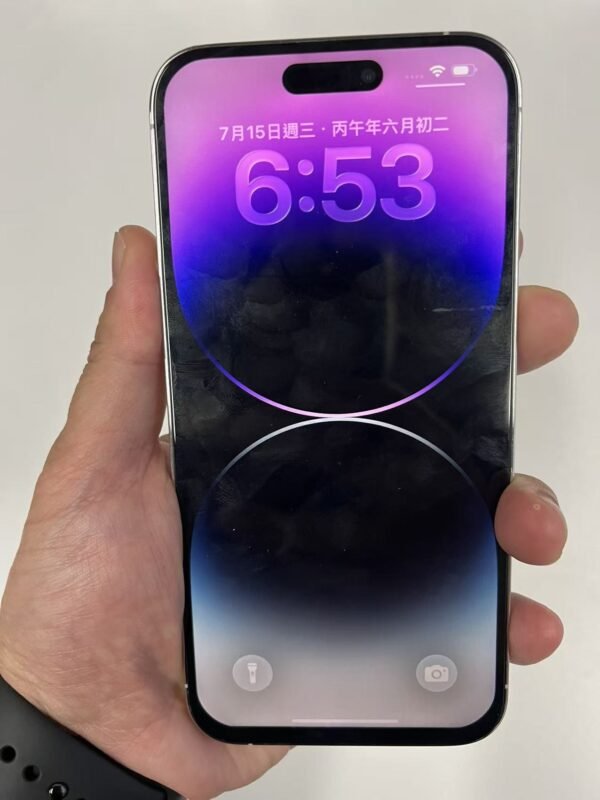 44號 Apple iPhone 14 Pro Max 128G 白色 / HP bekas Taiwan / Điện thoại cũ / 二手手機