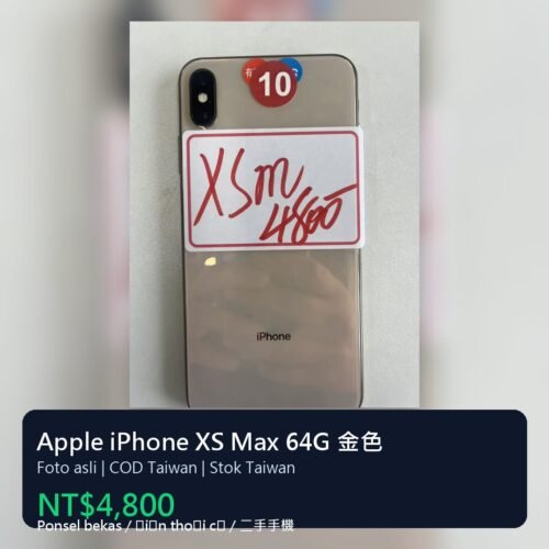 10號 Apple iPhone XS Max 64G 金色