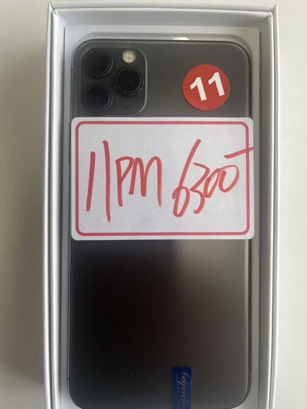 LLSM-11-11PM-64-BLACK-20260813-image-01 11號 Apple iPhone 11 Pro Max 64G 黑色