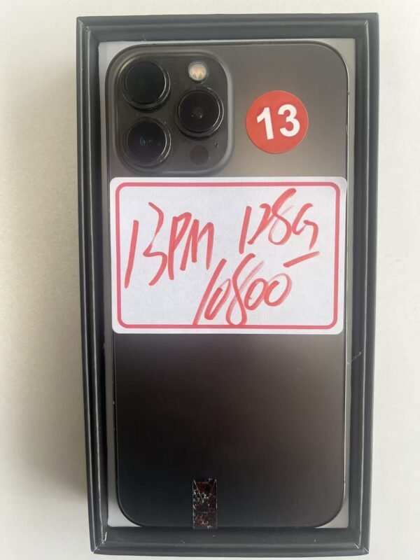 LLSM-13-13PM-128-BLACK-20260813-image-01 13號 Apple iPhone 13 Pro Max 128G 黑色