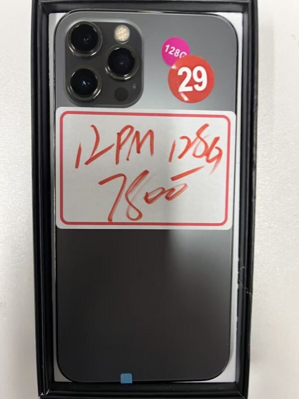 LLSM-29-12PM-128-BLACK-20260819-image-01 29號 Apple iPhone 12 Pro Max 128G 黑色
