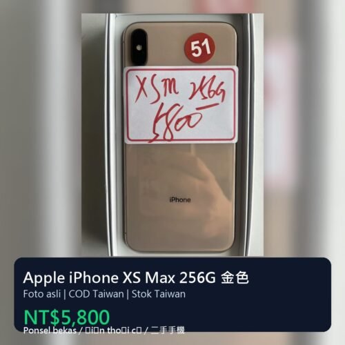 51號 Apple iPhone XS Max 256G 金色
