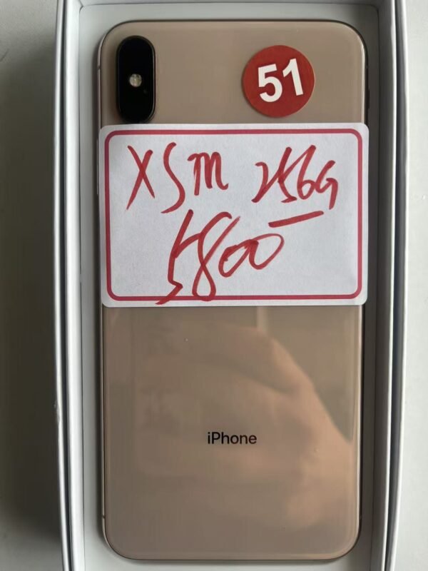 51號 Apple iPhone XS Max 256G 金色