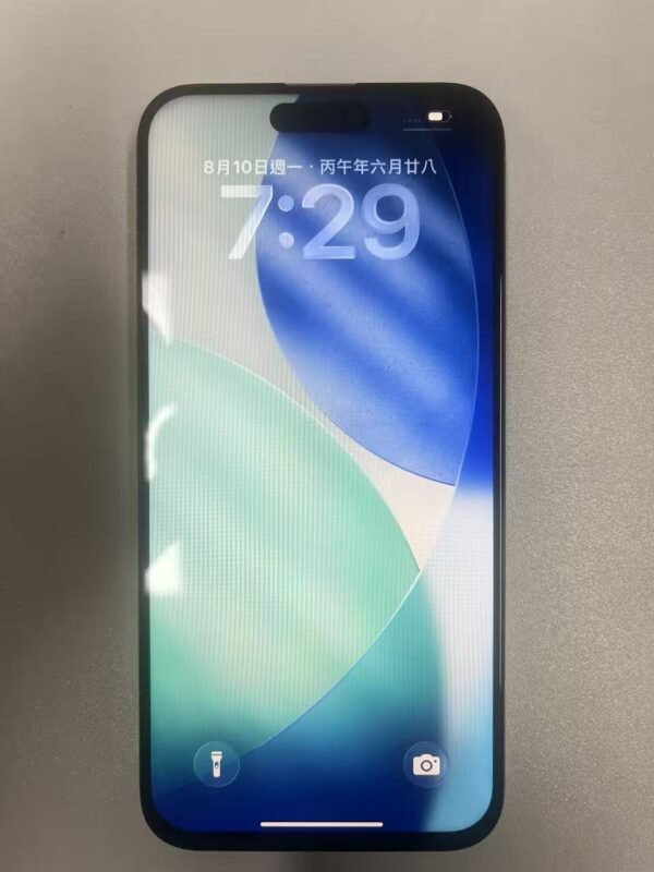 15號 Apple iPhone 15 Pro Max 256G 白色 實拍照片 3
