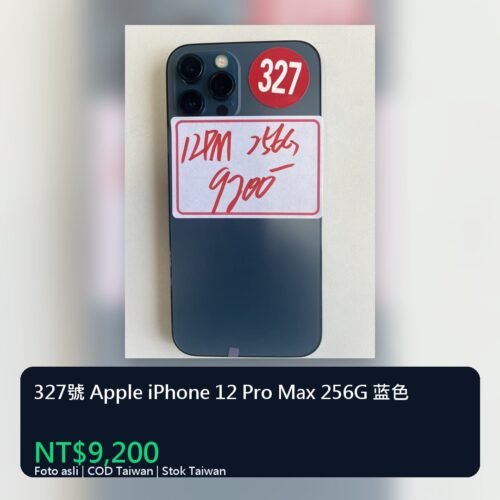 327號 Apple iPhone 12 Pro Max 256G 蓝色 統一封面