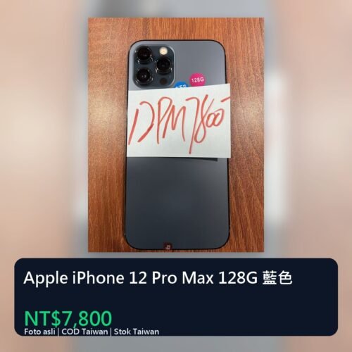 Apple iPhone 12 Pro Max 128G 藍色 統一封面