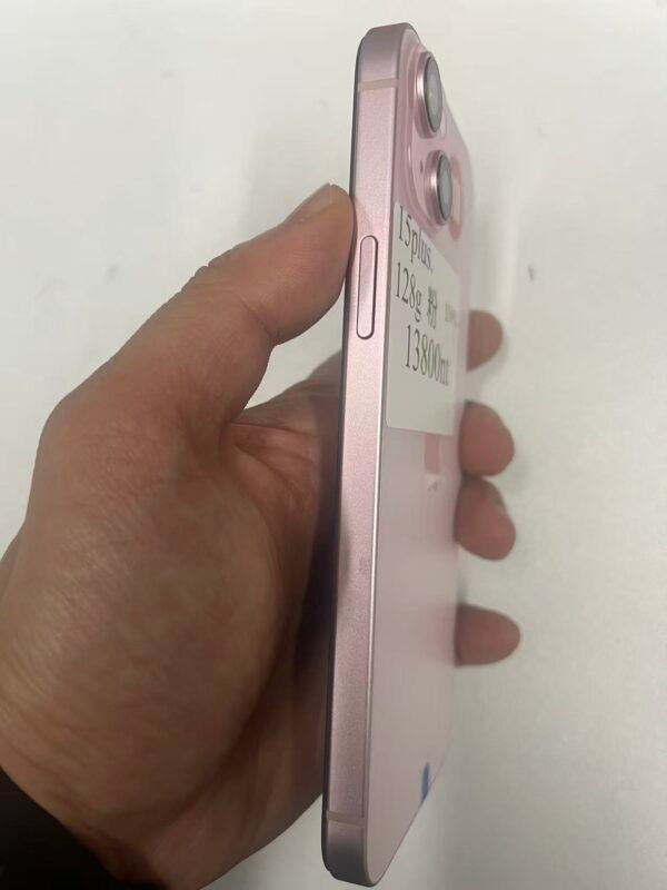 LLSM-100-15PLUS-128-PINK-20260913-photo-03 100號 Apple iPhone 15 Plus 128G 粉色