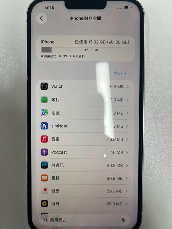 94號 Apple iPhone 14 Plus 128G 白色
