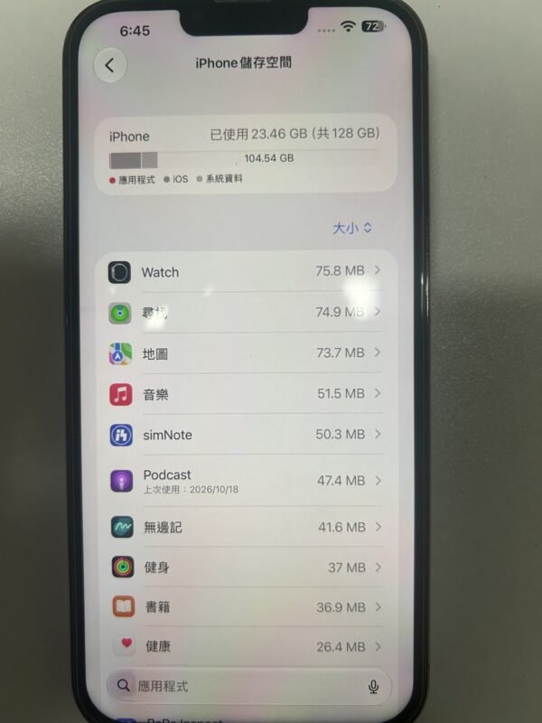 133號 Apple iPhone 13 Pro Max 128G 黑色