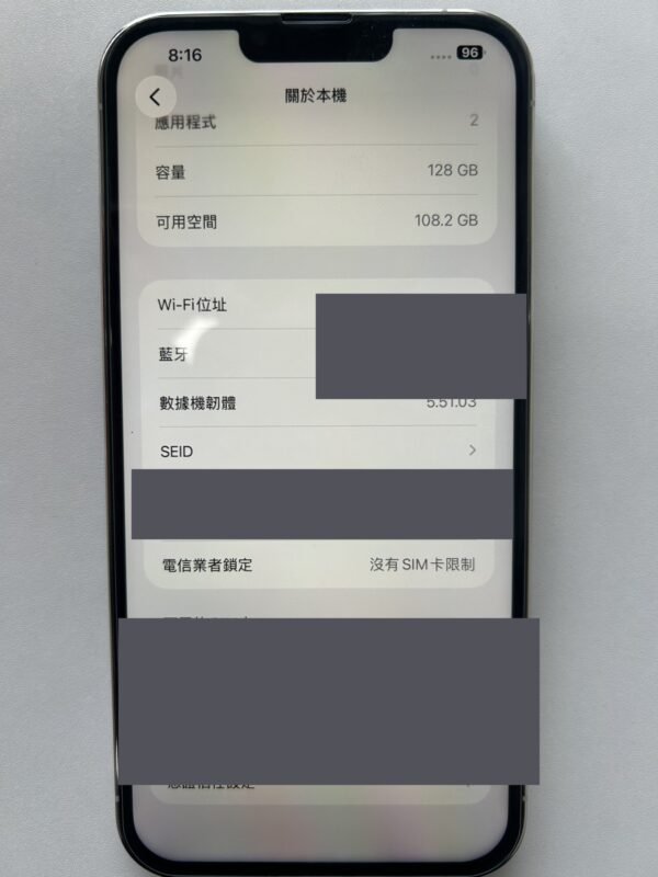 83號 Apple iPhone 13 Pro Max 128G 白色